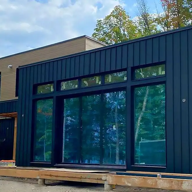 Exterior metal cladding — BC Roofing & Sheet Metal